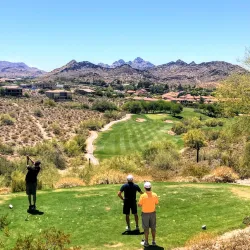Scottsdale golf trip playing grayhawk golf club