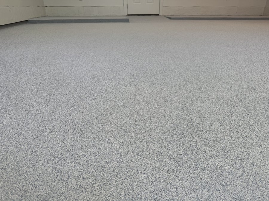 Epoxy Flake Texture Close-up