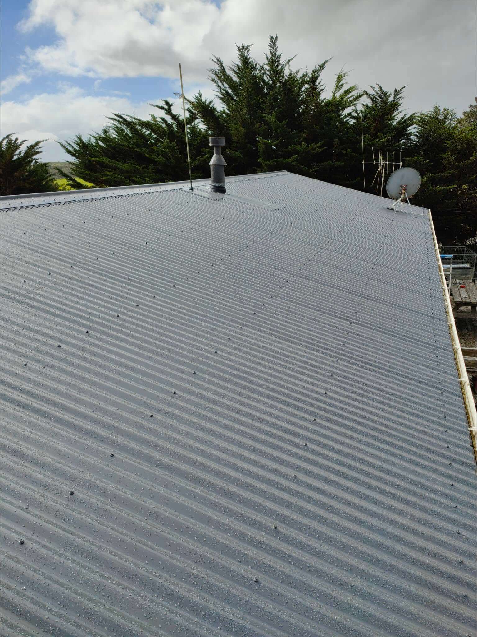 Longrun metal roofing installation by Prolific Roofing Far North
