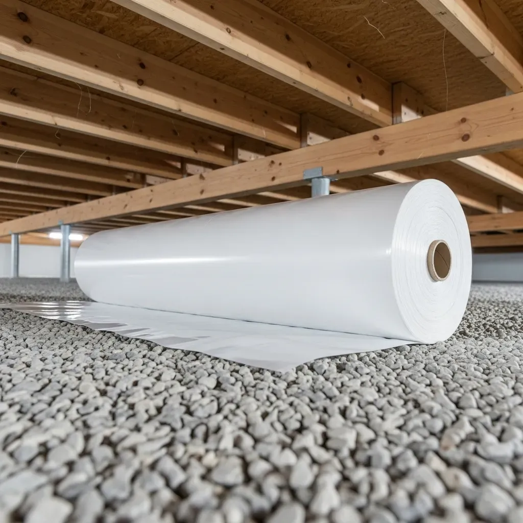 Fully encapsulated crawl space in Brooksville