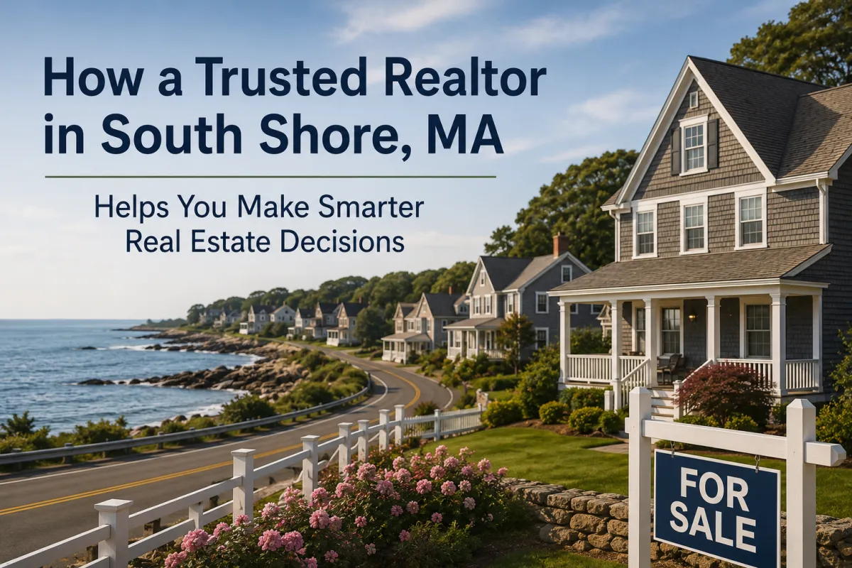 Trusted Realtor in South Shore, MA helping buyers and sellers make confident real estate decisions across the South Shore communities.