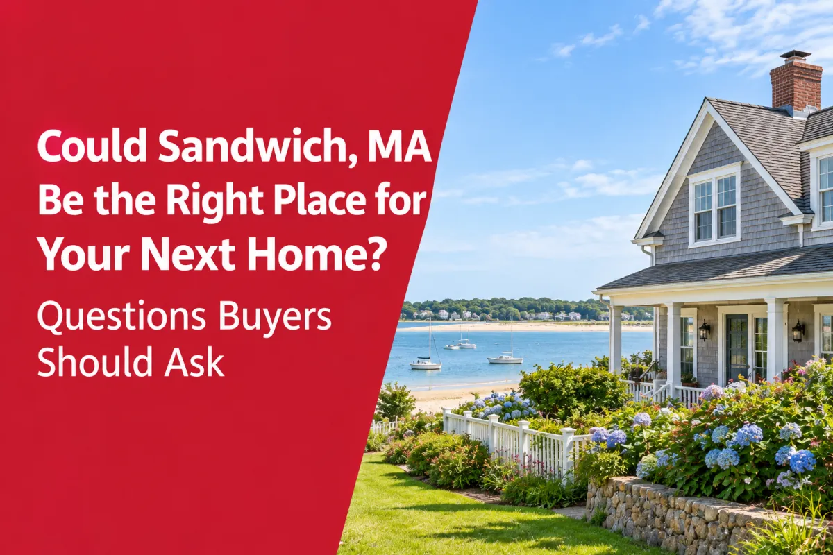 Sandwich MA real estate homes and neighborhoods for home buyers