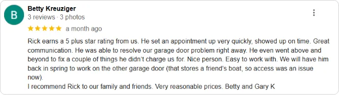 garage door sales near me