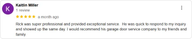 garage door sales