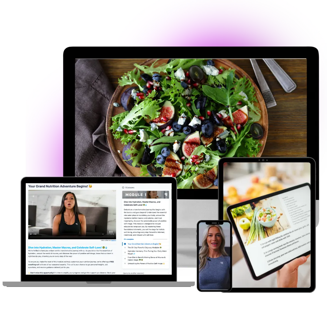 Oomph Fitness App Nutrition Coaching, Meal Planning and Expert Guidance Course