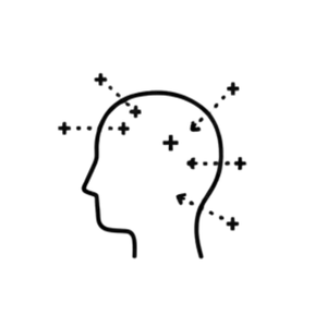 Icon representing custom placement for K-Tip hair extensions