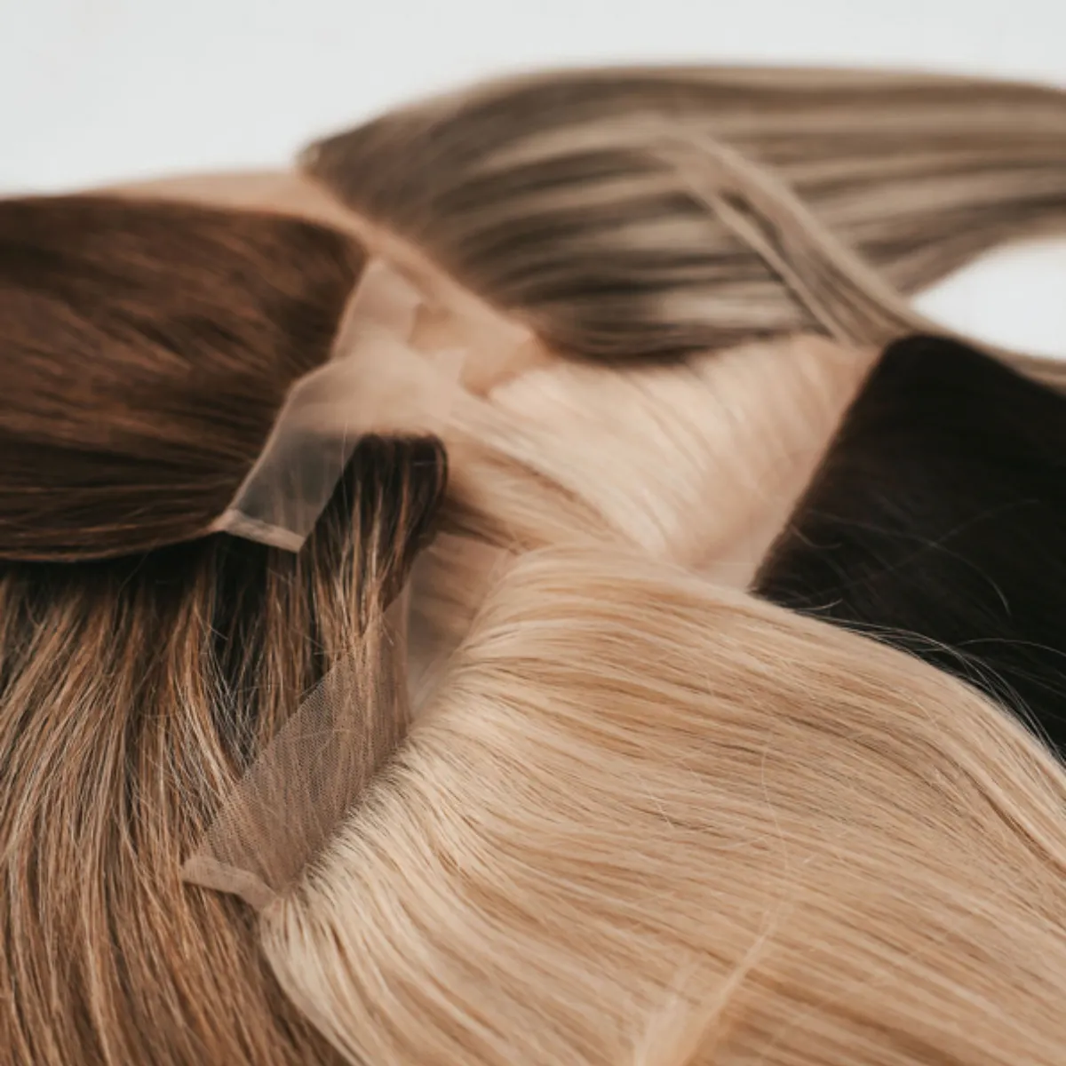 custom hair topper for thinning hair showing natural density and crown coverage