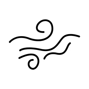 icon representing breathable mesh foundation for hair restoration system