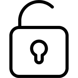 icon representing seamless blending of mesh integration with natural hair