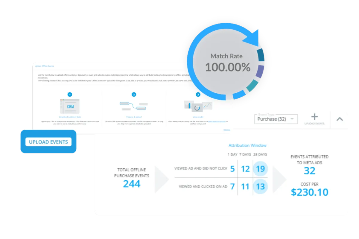 blue and white light fixture