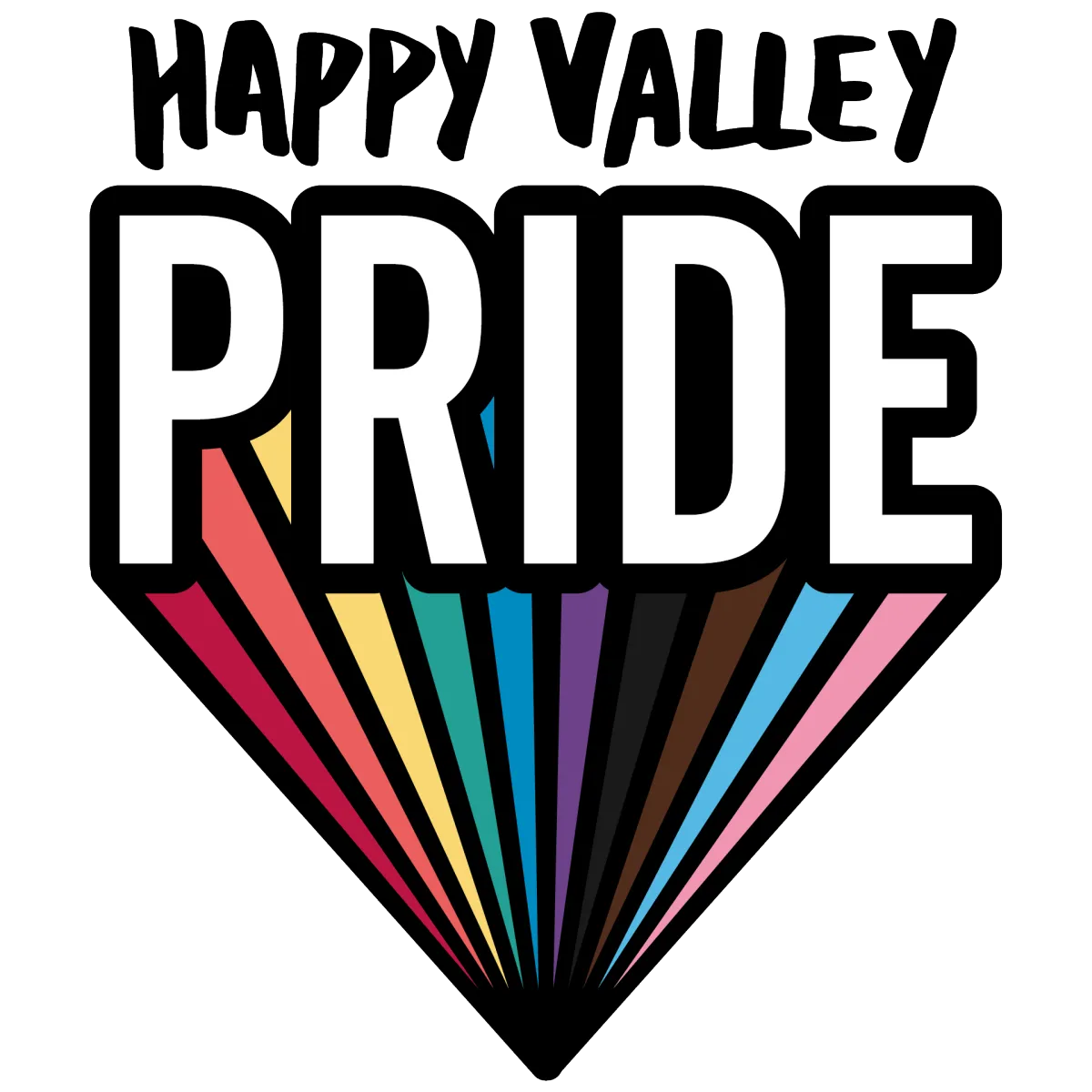 Happy Valley Pride logo