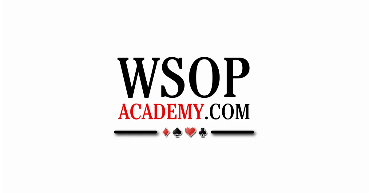 WSOP Academy Logo