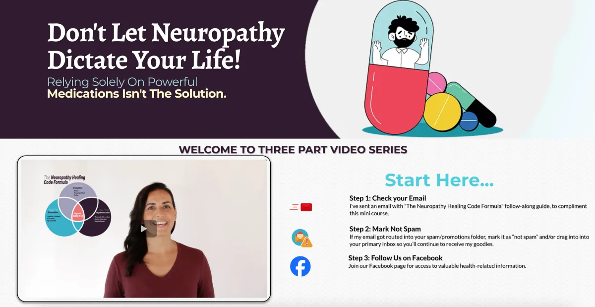 Neuropathy Healing Code Formula -Relying solely on powerful   medications isn't the solution."