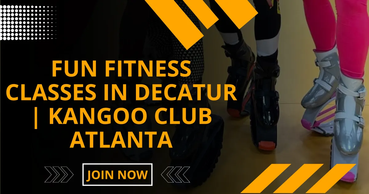 Fun Kangoo Club Atlanta fitness class in Decatur Georgia using Kangoo Jumps rebound boots