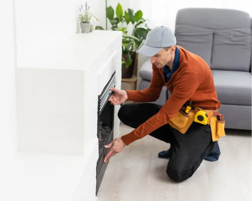 Delaware County New Fireplace Installation