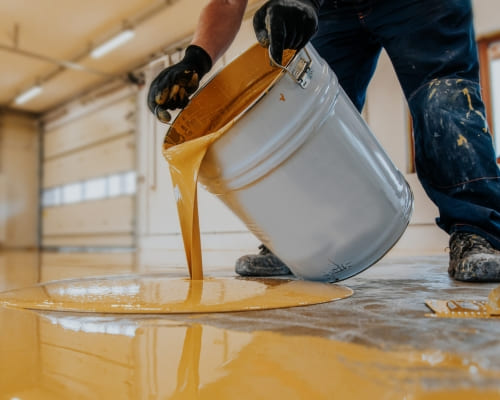 Polyaspartic Floor Coating in Clyde North