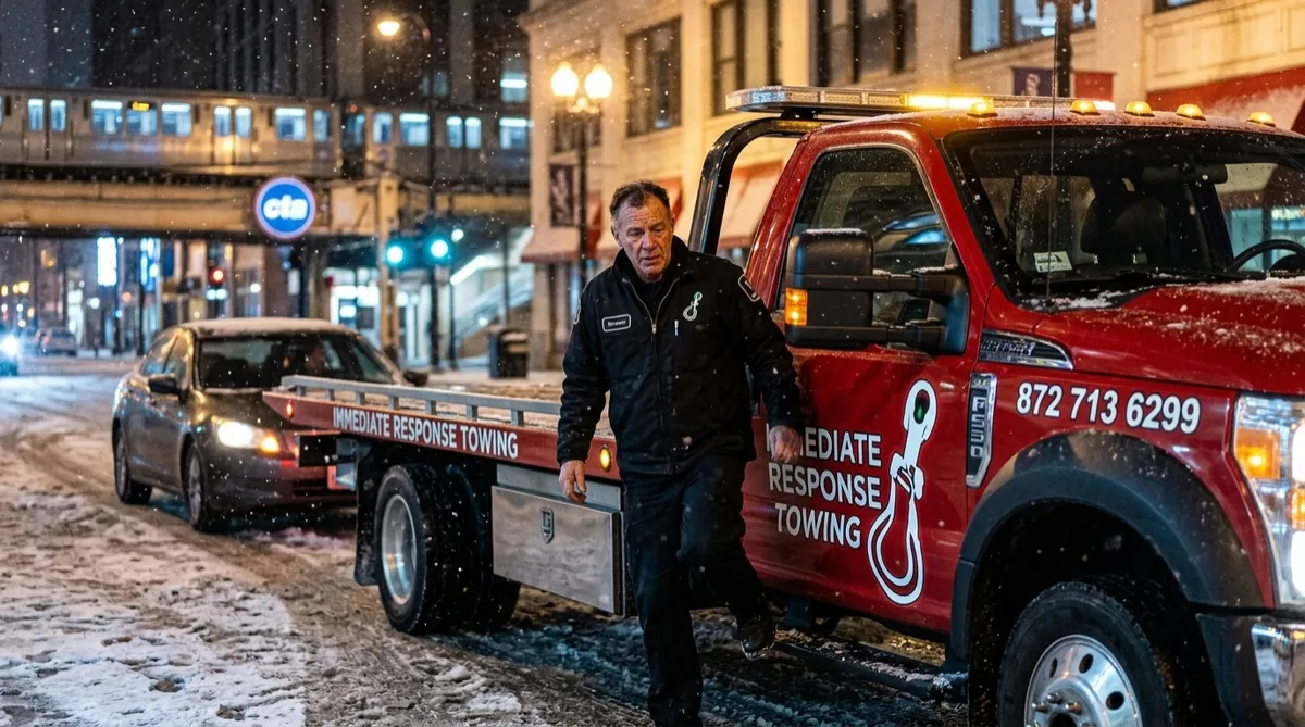 The Closest Tow Truck: How Radius and Open Now Searches Really Work in Chicago