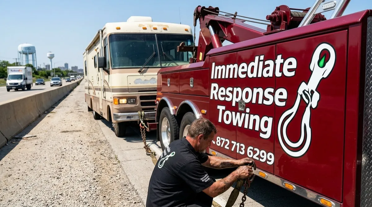 Why "Big Truck Towing Near Me" Gets Complicated Fast (Especially for RVs)