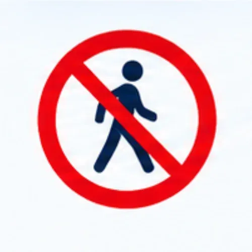 Do not stand on the shoulder