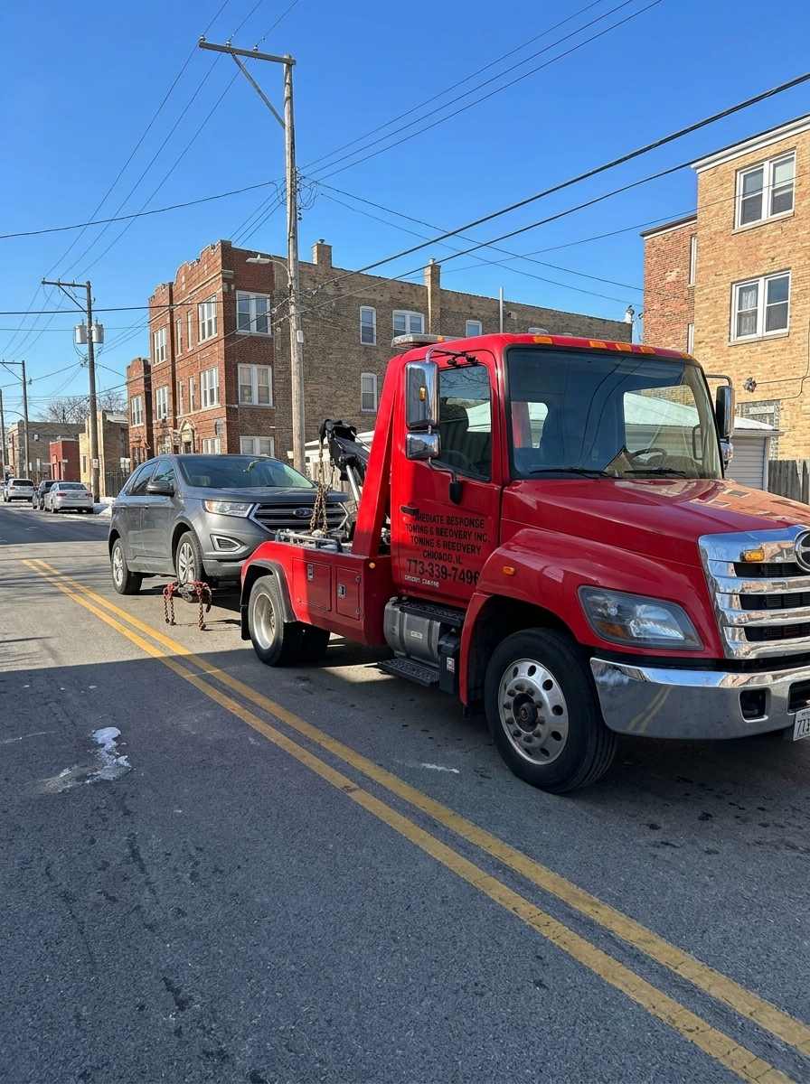 Car towing service in Chicago