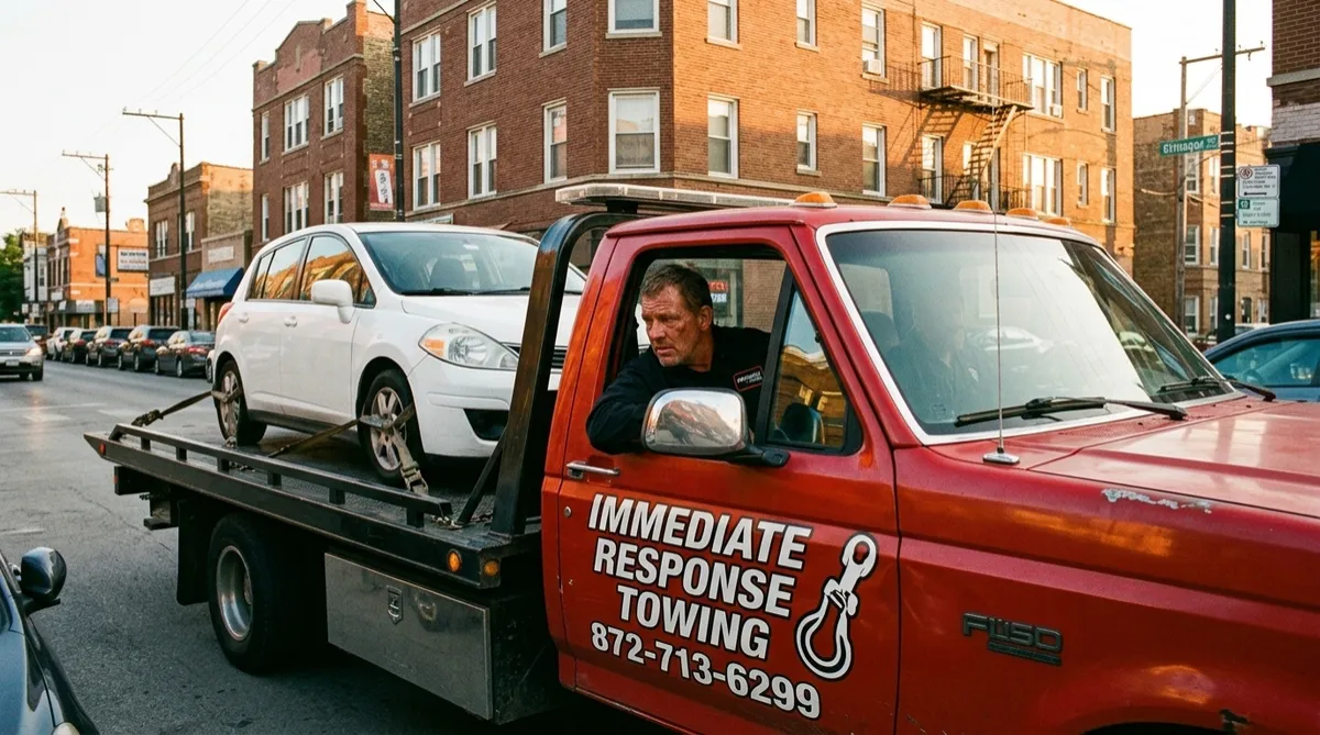 Tow Truck and Car: How the Truck Is Built to Carry and Protect Your Vehicle