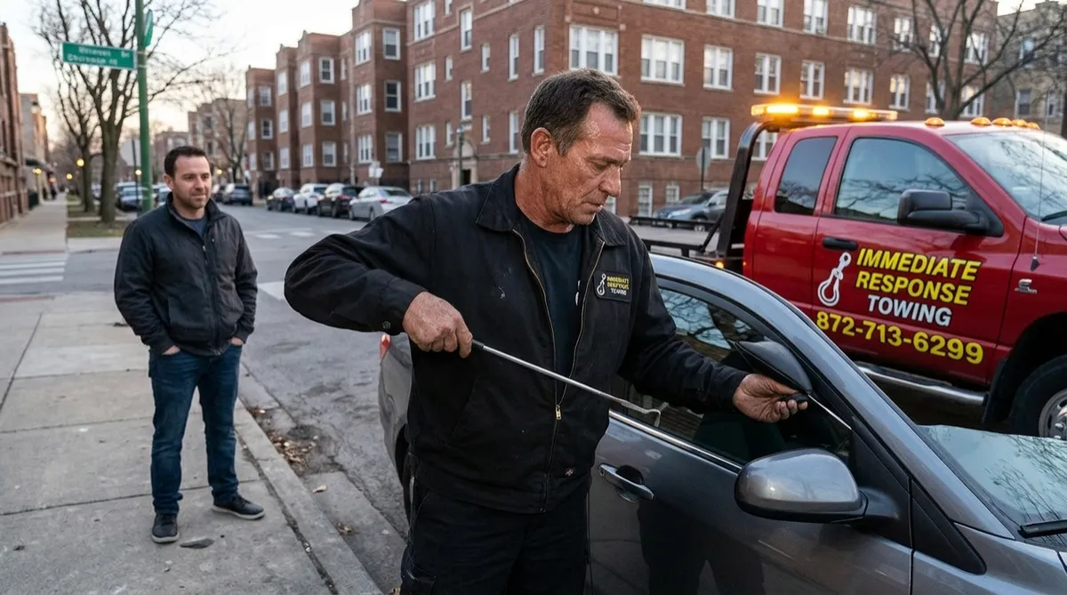Locked Keys in Car in Chicago? What to Do in the First Ten Minutes