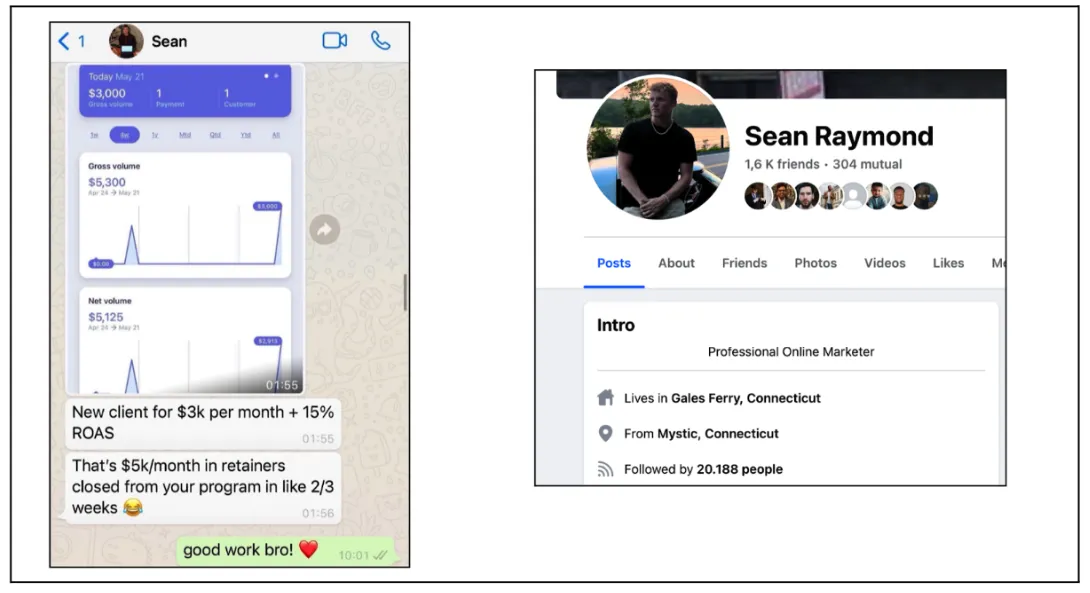 Screenshot: Sean Raymond result