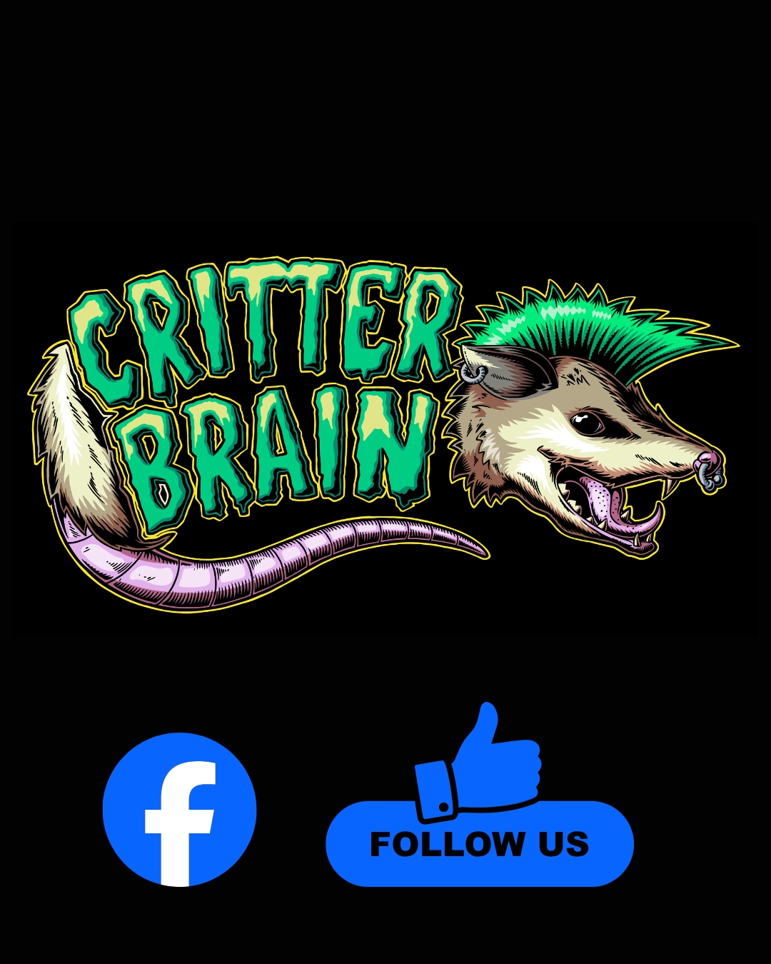 Like and Follow Critter Brain on Facebook