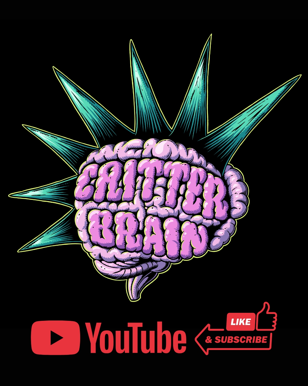 Like and Subscribe to Critter Brain on YouTube