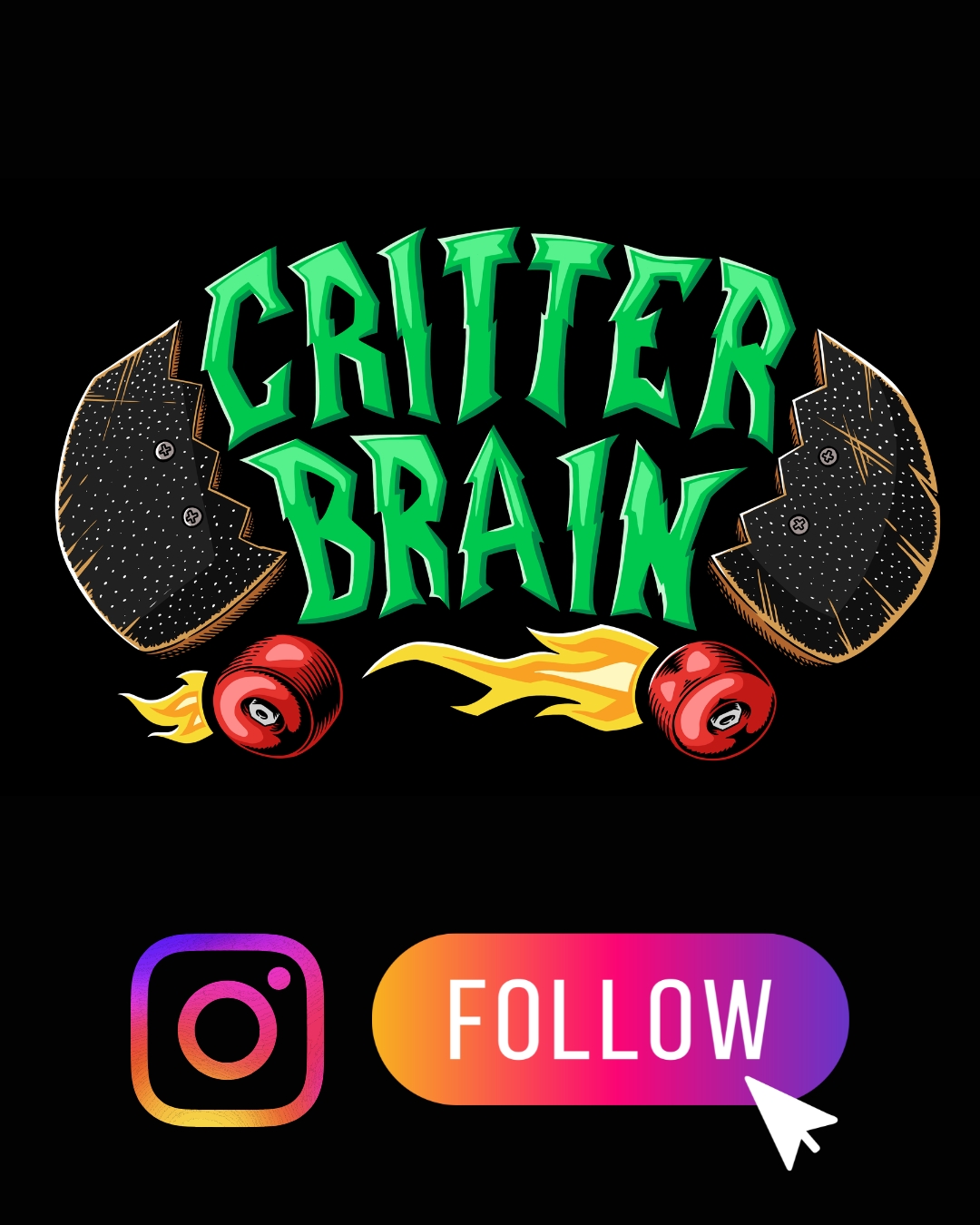 Follow Critter Brain on Instagram