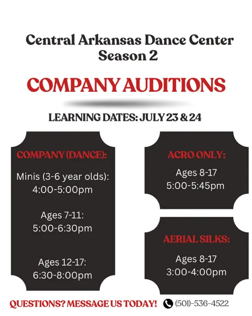 Company Audition Information