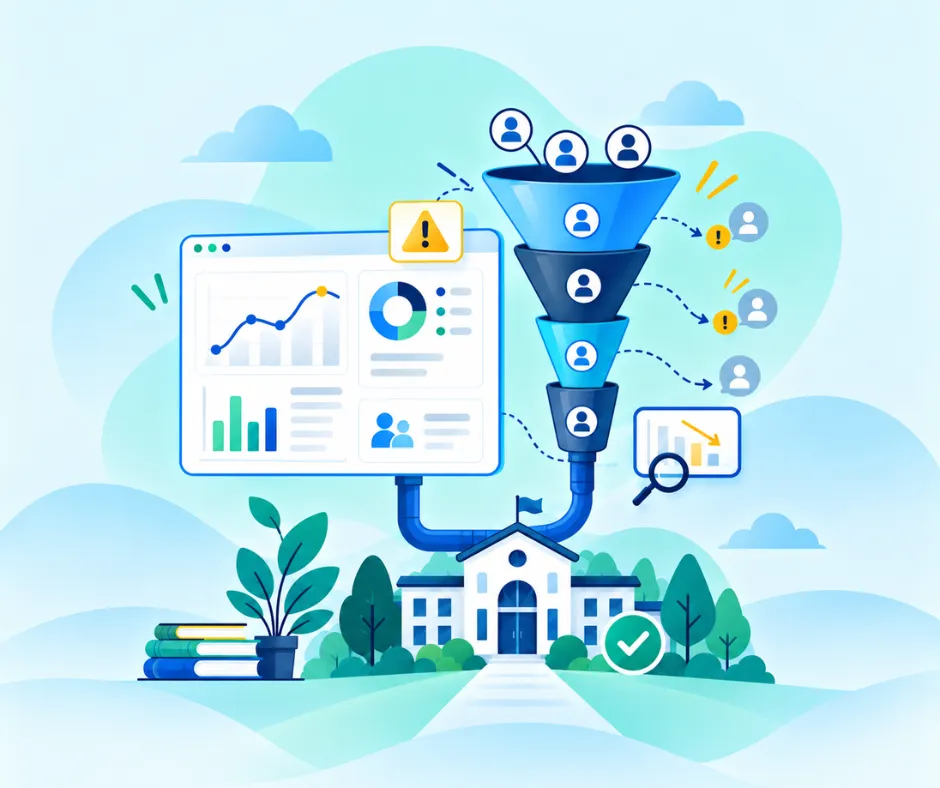 KPIs que anticipan problemas: cómo ver las fugas antes de que afecten tus inscripciones