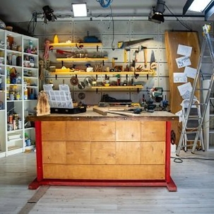 Custom Garage Workbench