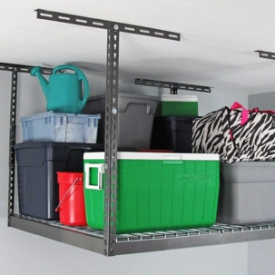 overhead garage storage system