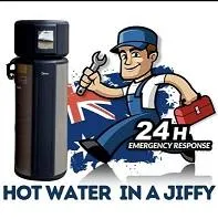 Hot Water In A Jiffy Logo