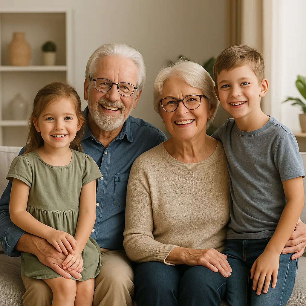 a wooden block that says stay home next to a house