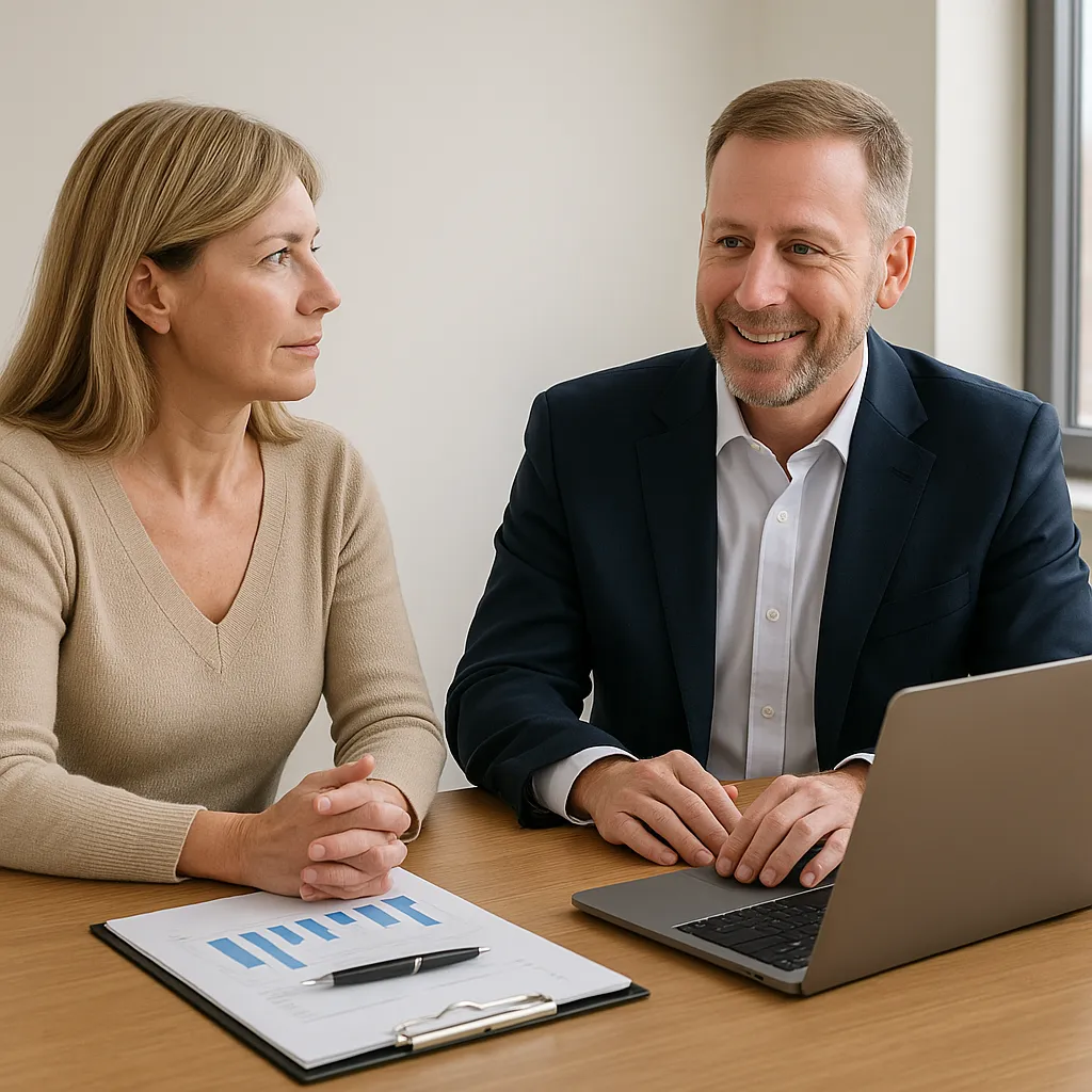 woman talking through mobile phone while sitting on swivel armchair