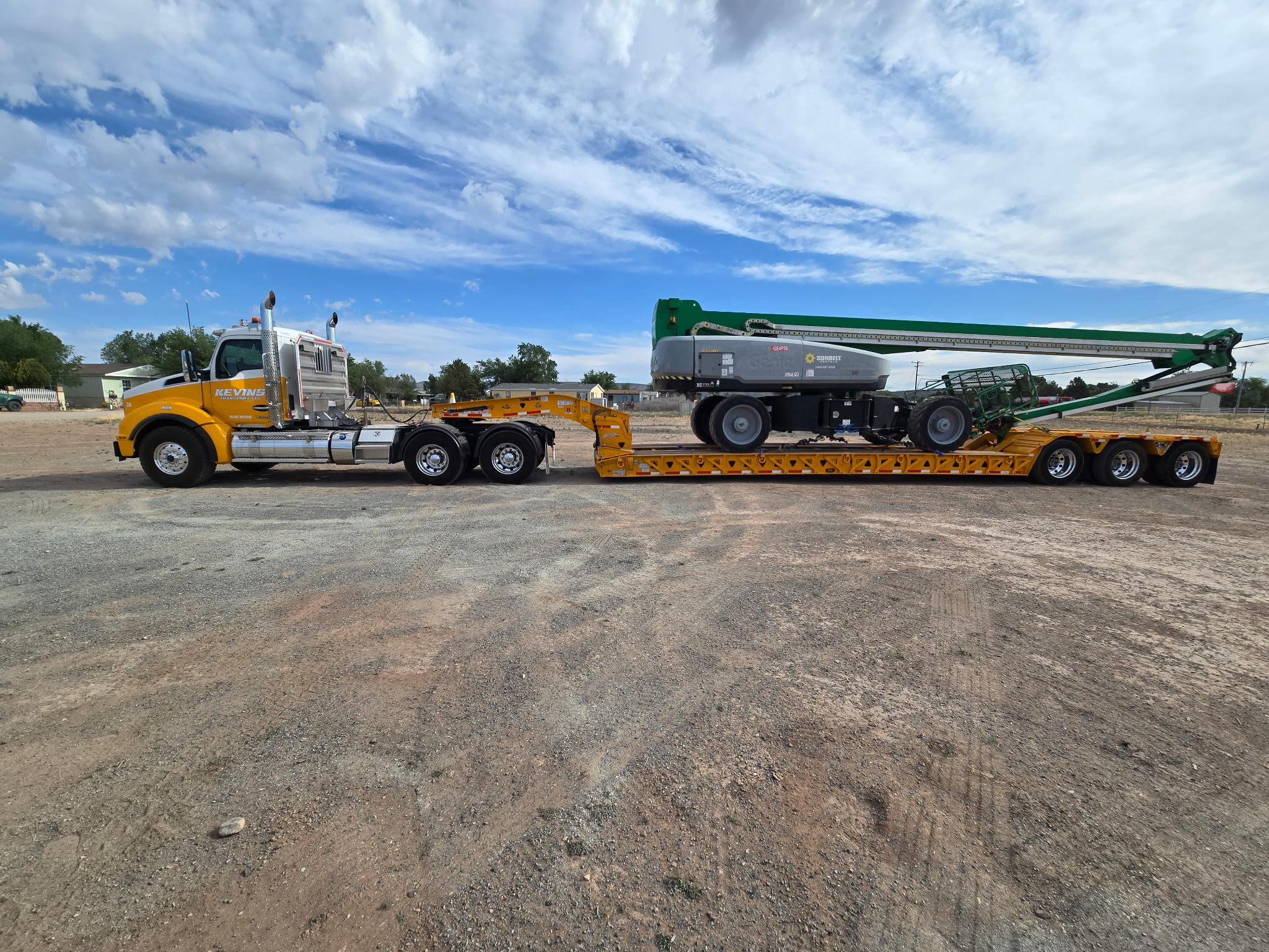 Heavy Equipment Transport in