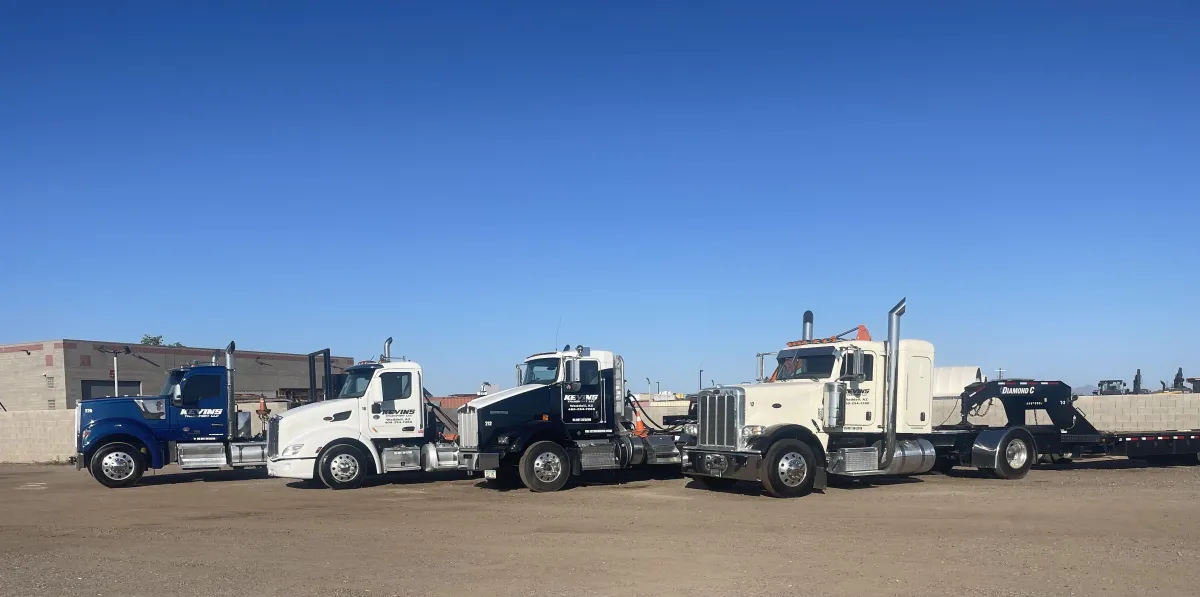 Rental Equipment Hauling in