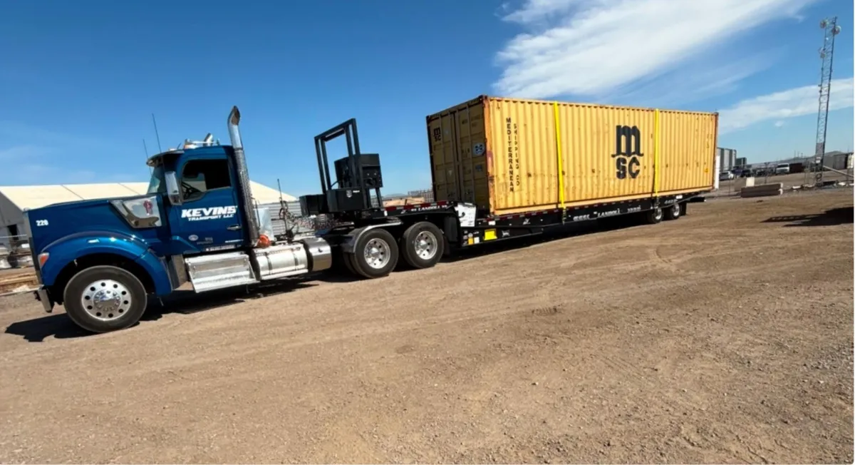 Connex and Shipping Container Transport in