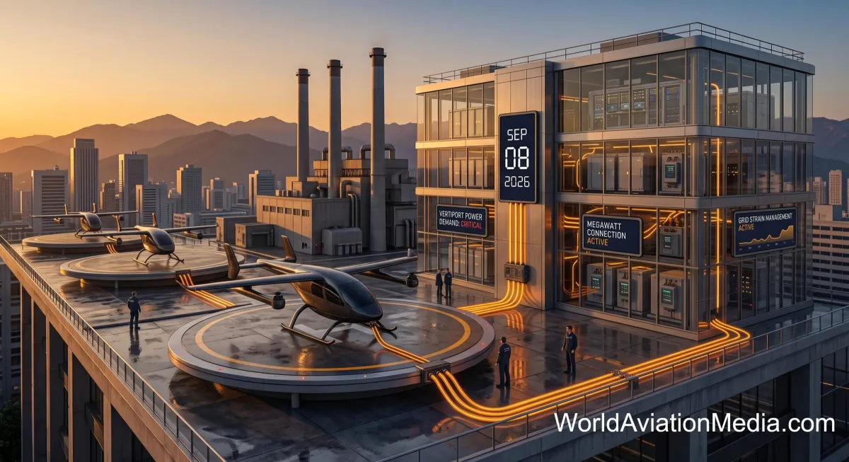 Grids, Not Vertiports: The True Infrastructure Bottleneck of Advanced Air Mobility