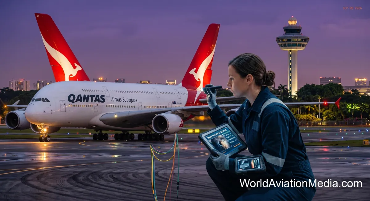 The Yield Swap: Inside Qantas' Bold Airbus A380 Singapore Shift