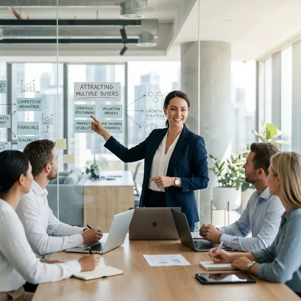 How to Position Your Business to Attract Multiple Buyers.