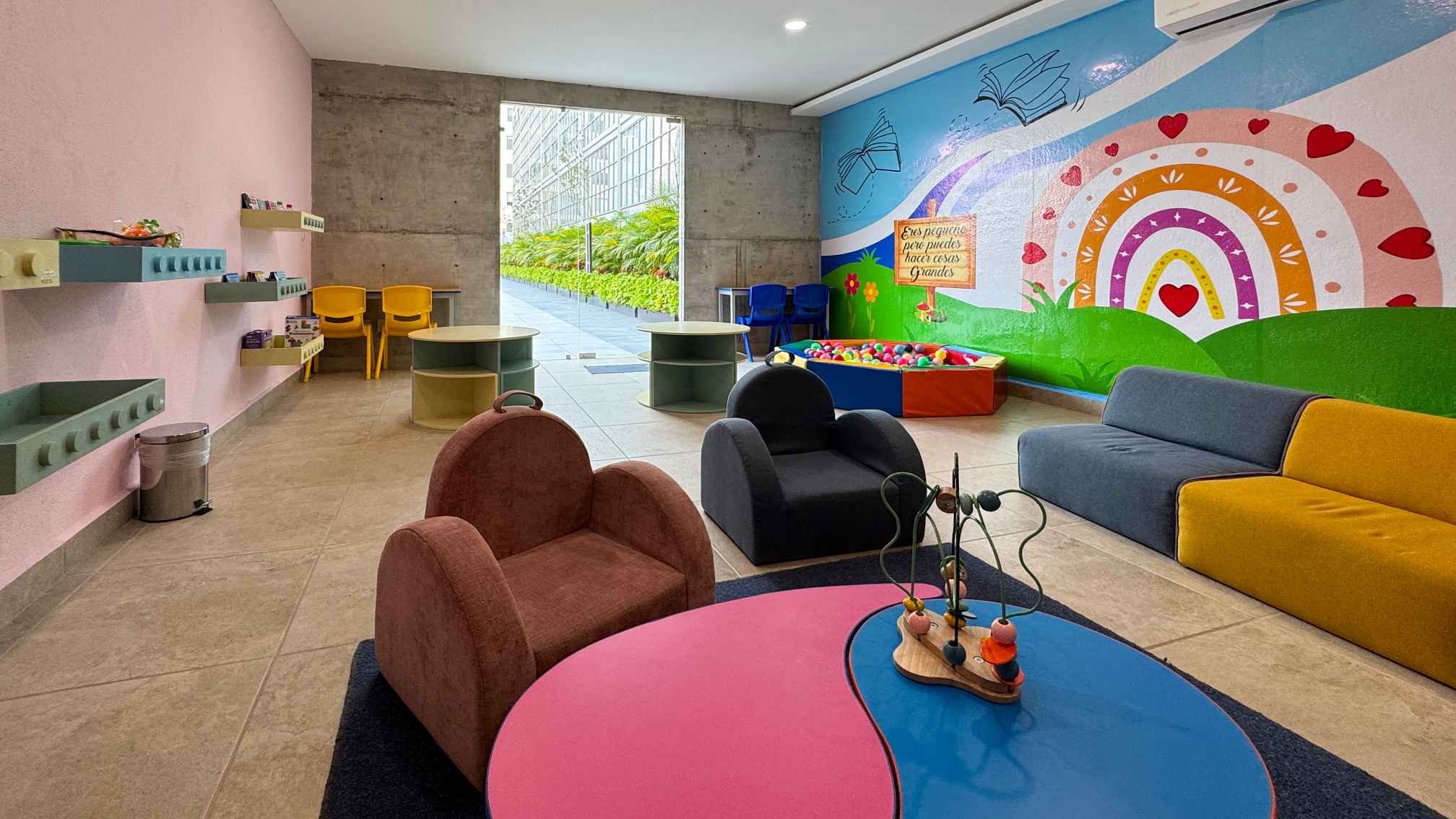 Sala de Juegos para niños en departamento en venta en Cuernavaca