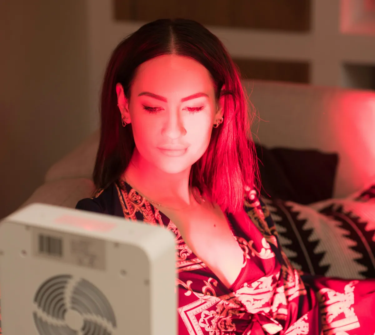 Red light therapy unit