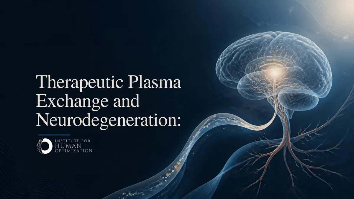 Therapeutic Plasma Exchange & Alzheimer's Research | IFHO