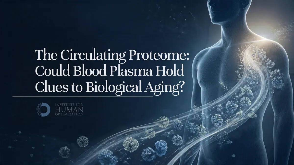 The Circulating Proteome: Could Blood Plasma Hold Clues to Biological Aging?