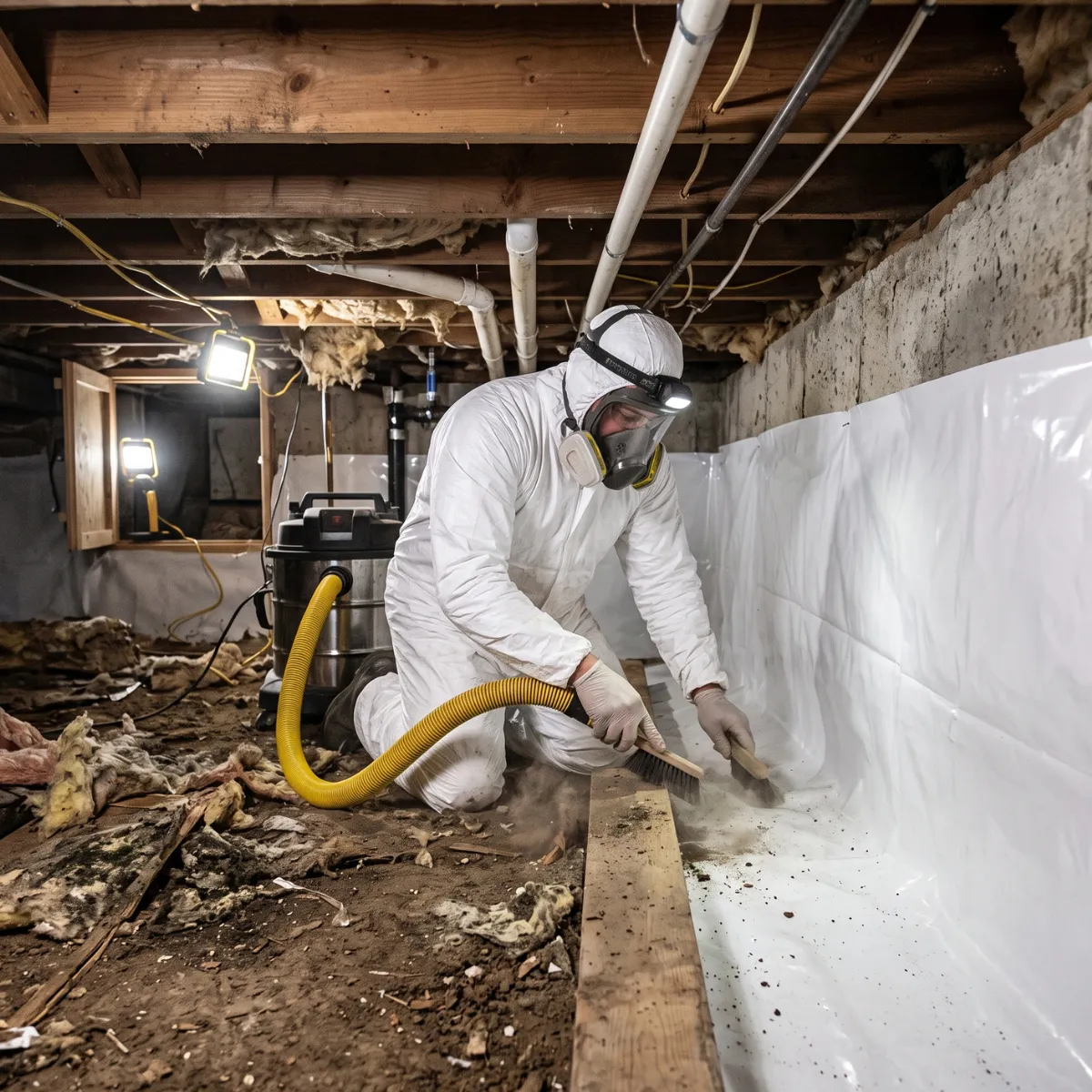 How Crawl Space Clean-up Improves Air Quality and Safety