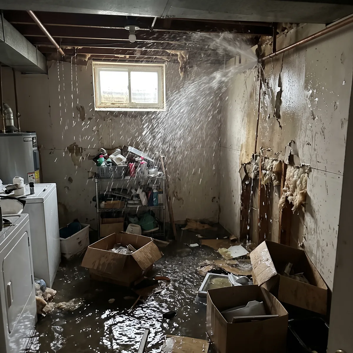 Burst Pipe Water Damage What to Do Before Cleanup Begins