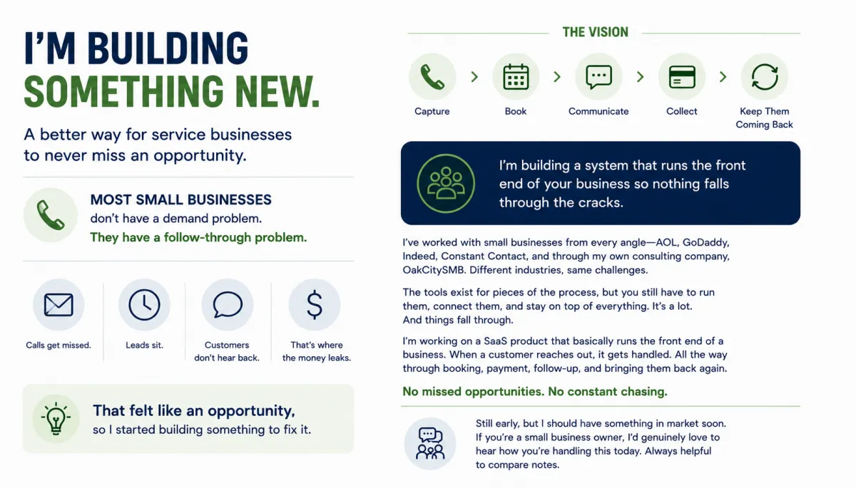 Field Notes #1: I'm Building Something New